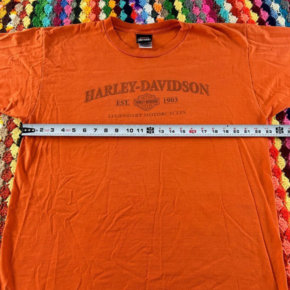 2010s Harley-Davidson Roanoke Virginia Train 611 Oversized Tee Motorcycl… - Picture 7 of 12